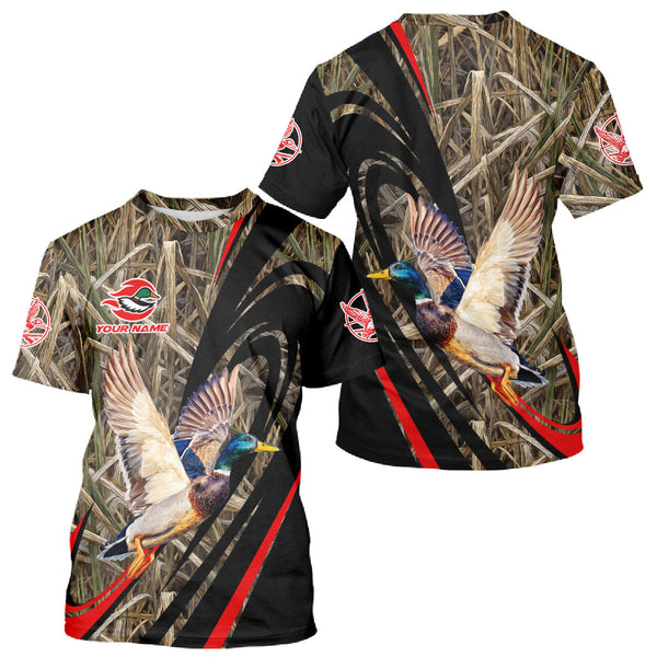 Maxcorners Mallard Duck Hunting Shirts Camouflage, Duck Hunting Shirt For Hunter, Duck Hunting Season LM1109