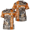 Maxcorners Whitetail Deer Hunting Season Shirt 3D Buck Design Custom Hunting Gift Camouflage Deer Shirts LM2608
