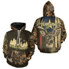 Maxcorners Deer hunting Shirt 3D All Over Print With Texas Flag & Forest Camo Best Gift For Hunter LM2608