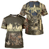 Maxcorners Deer hunting Shirt 3D All Over Print With Texas Flag & Forest Camo Best Gift For Hunter LM2608
