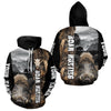 Maxcorners Wild Boar Hunting Camo Custom Name Shirts, Personalized Boar Hunting Clothes
