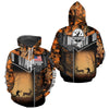 Maxcorners Orange Camo Deer Bow Hunting Custom Name Shirts - Best Hunting Apparel, Hunting Gifts for Men LM2608