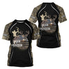 Maxcorners Deer Bow Hunting Camouflage Custom Name Shirts, Personalized Deer Hunting Clothes, Hunting Gifts LM0409