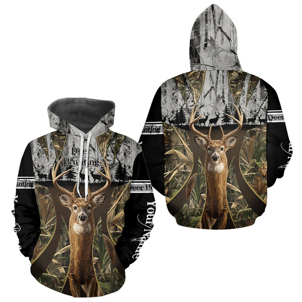 Maxcorners Best Custom Camouflage Deer Hunting Shirts for Men, Hunter Clothes, Gifts for Hunter LM2608