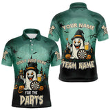 Maxcorners Only Just Here For The Darts Custom Halloween Darts Shirt For Men, Funny Ghostly Darts Team Jersey MT0410