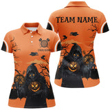 Maxcorners Halloween Spook Night Death Skeleton Darts Jersey Customized Name, Team Name 3D Shirt