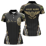 Maxcorners Green Camo Dartboard Pulse Heartbeat Custom Men Dart Shirts, Funny Wings Cool Dart Team Jerseys