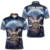 Maxcorners Personalized Dragon Darts Shirt For Men Custom Dragon Darts League Team Jersey Polo & 1/4 Zip TU2309