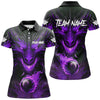 Maxcorners Personalized Dragon 8 Ball Fire Flame 3D Billiard Shirts, Billiard League Team Jerseys