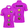 Maxcorners Billiard 8 Ball 9 Ball 10 Ball Mutilcolor OptionsCustomized Name, Team Name 3D Shirt