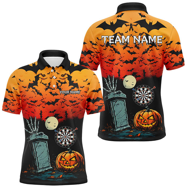 Maxcorners Halloween Spook Night Darts Jersey Customized Name, Team Name 3D Shirt