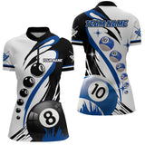 Maxcorners Personalized Billiard 8 Ball & 10 Ball Pool Billiard Shirts For Men Custom Billiard Team Jerseys