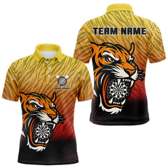 Maxcorners Dartboard Scratched Pattern Custom Dart Shirt For Men, Dart Team Jerseys