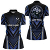 Maxcorners Navy Eagle Dartboard Modern Darts Shirt For Men - Custom Name For Darts Jersey MT2306