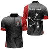 Maxcorners White Dart Arrow Custom Hexagon Dart Shirts For Men, Dart Team Jerseys