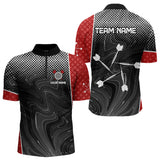 Maxcorners White Dart Arrow Custom Hexagon Dart Shirts For Men, Dart Team Jerseys