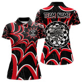 Maxcorners White And Black Dartboards Custom Spider Dart Shirts For Men, Dart Jerseys LM243