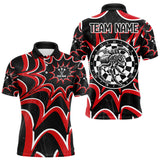 Maxcorners White And Black Dartboards Custom Spider Dart Shirts For Men, Dart Jerseys LM243