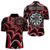 Maxcorners White And Black Dartboards Custom Spider Dart Shirts For Men, Dart Jerseys LM243