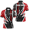Maxcorners Skulls With Custom American Flag Dart Shirts For Men, Dart Team Jerseys LM243