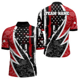 Maxcorners Skulls With Custom American Flag Dart Shirts For Men, Dart Team Jerseys LM243