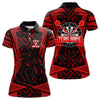 Maxcorners Custom Red Dragron With Dartboards Dart Shirts For Men, Dart Team Jerseys LM243