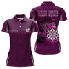 Maxcorners Custom Purple Dartboards And Witch Dart Shirts For Men, Dart Team Jerseys LM243