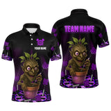 Maxcorners Plant Mage With Purple Darts Men's Funny Darts Shirt - Custom Name For Players LM2206