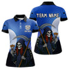 Maxcorners The Reaper Darts Gothic Style Men's Darts Team Shirt - Custom Name For Players LM2206