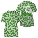 Maxcorners Custom Pickle Funny Pickleball T-Shirt For Men Mascot Pickle For Pickleball Lovers LM0409