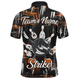 Maxcorners Strike Funny Bowling Customized Name And Team Name 3D Shirt