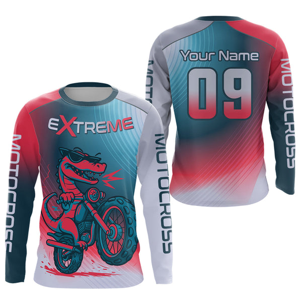 Maxcorners Aligator Motocross Racing Jersey Dirt Bike Jersey Men Kid Women Motorcycle Shirt LM2809