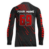Maxcorners Custom Motocross Jersey Upf30+ Dirt Bike MX Off-Road Jersey Motorcycle Shirt MT2709