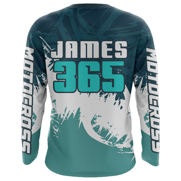 Maxcorners Motocross Racing Jersey Upf30+ Kid Men Women Dirt Bike Shirt Off-Road Riding Jersey XM255 MT2809