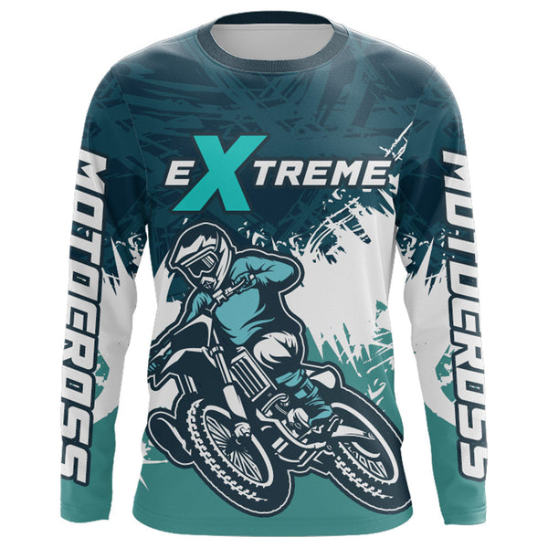 Maxcorners Motocross Racing Jersey Upf30+ Kid Men Women Dirt Bike Shirt Off-Road Riding Jersey XM255 MT2809