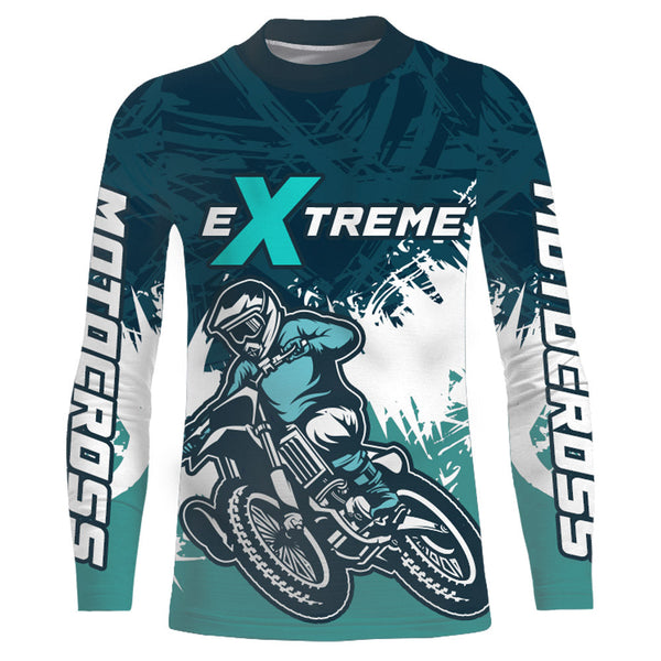 Maxcorners Motocross Racing Jersey Upf30+ Kid Men Women Dirt Bike Shirt Off-Road Riding Jersey XM255 MT2809