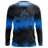 Maxcorners Racing Motocross Jersey Blue Upf30+ Dirt Bike Off-Road Youth Kid Men Motorcycle Shirt XM251 MT2809