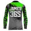 Maxcorners Motocross Racing Jersey Green Upf30+ Dirt Bike Shirt Men Women Kid MX Off-Road Jersey XM154 MT2809