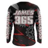Maxcorners Red Motocross Racing Jersey Upf30+ Dirt Bike Shirt Kids Women Men Off-road Jersey XM199 MT2809