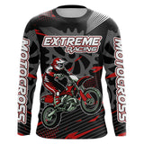 Maxcorners Red Motocross Racing Jersey Upf30+ Dirt Bike Shirt Kids Women Men Off-road Jersey XM199 MT2809