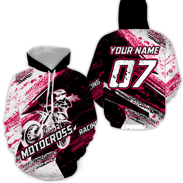 Maxcorners Motocross Hoodie Racing Jersey For Men Women Motorcycle Dirt Bike Hoodie LM2809