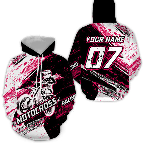 Maxcorners Motocross Hoodie Racing Jersey For Men Women Motorcycle Dirt Bike Hoodie LM2809