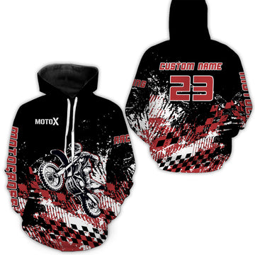 Maxcorners Motocross Racing Hoodie Jersey for Biker Men Women Dirt Bike Motorcycle Hoodie  MT2809