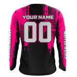 Maxcorners Motocross Racing Jersey Women Kid Upf30+ Dirt Bike Riding Shirt Off-Road Motorcycle MT2709