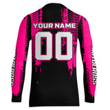 Maxcorners Motocross Racing Jersey Women Kid Upf30+ Dirt Bike Riding Shirt Off-Road Motorcycle MT2709
