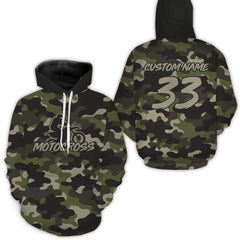 Maxcorners Camo Motocross Hoodie Jersey For Men Women Dirt Bike Motorcycle Hoodie Shirt LM2809