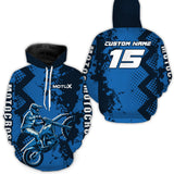 Maxcorners Custom Motocross Hoodie Racing Jersey Men Women Dirt Bike Motorcycle Hoodie LM2809