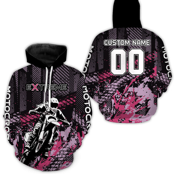 Maxcorners Motocross Racing Hoodie Jersey For Men Women Dirt Bike Off-road Motorcycle Hoodie LM2809