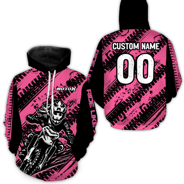 Maxcorners Motocross Racing Hoodie Jersey For Biker Men Women Dirt Bike MX Motorcycle Hoodie LM2809
