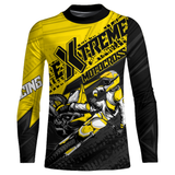Maxcorners Yellow Motocross Racing Jersey Upf30+ Kid Men Women Dirt Bike Shirt Off-road Jersey MT2709